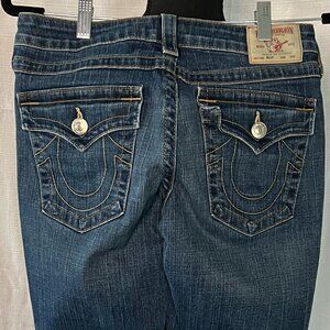 True Religion Brand Jeans Women’s size 30 Slim Straight Leg - 0160